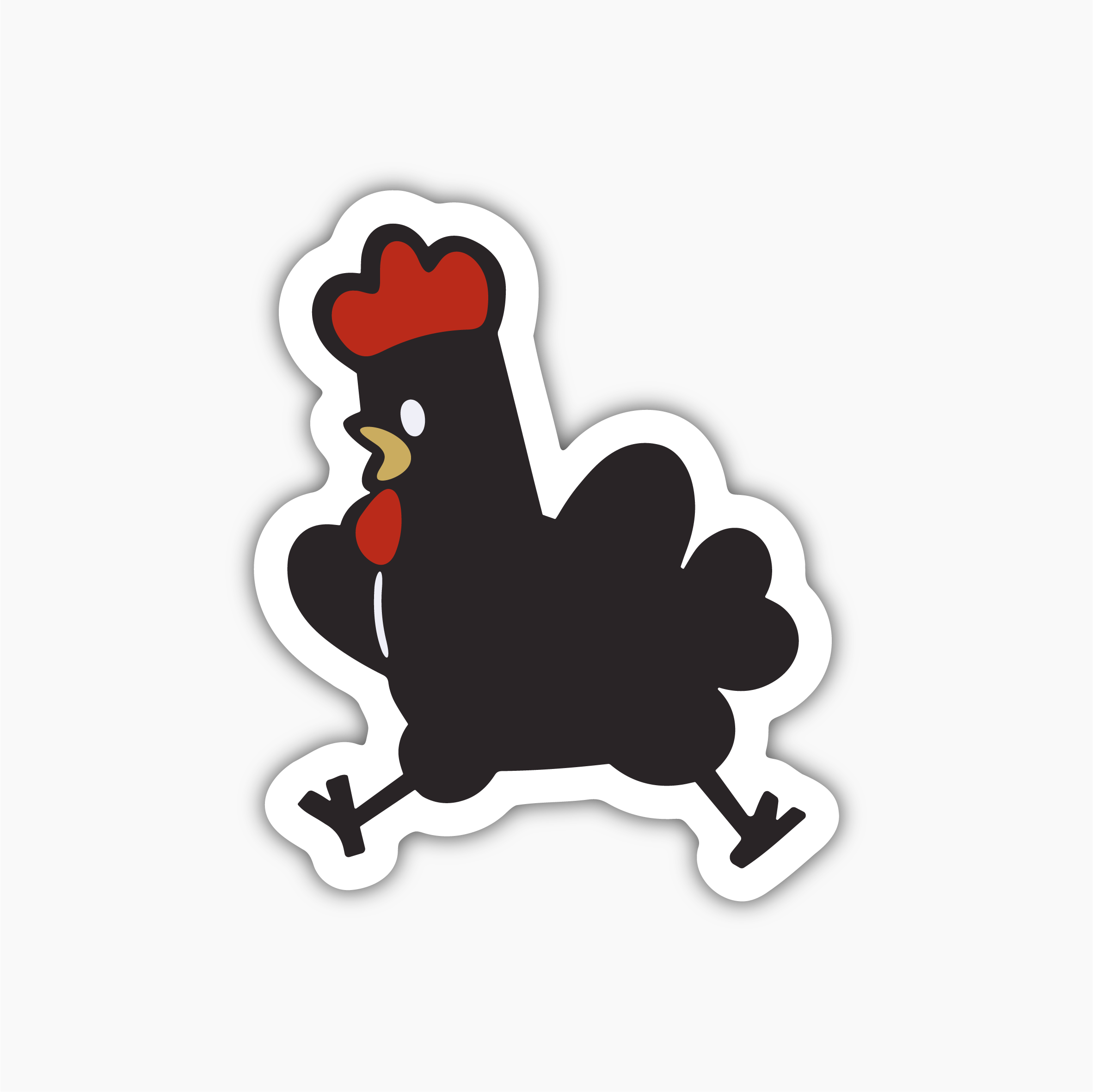 Sticker Chicken Cut Custom Die Cut Stickers – Sticker Chicken